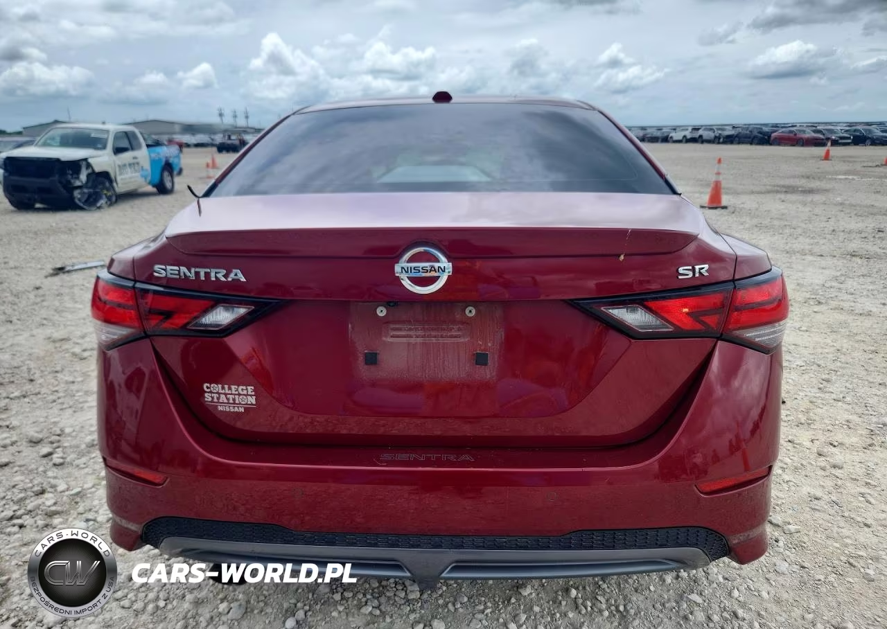 2022 Nissan Sentra Sr VIN:3N1AB8DV7NY256901 - 6