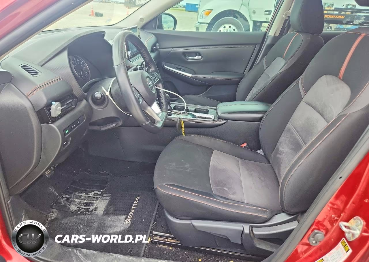 2022 Nissan Sentra Sr VIN:3N1AB8DV7NY256901 - 7