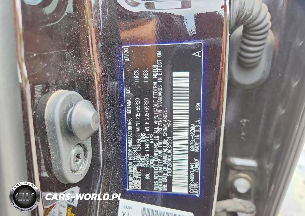 2020 Toyota Highlander Platinum VIN:5TDFZRBHXLS037551 - 13