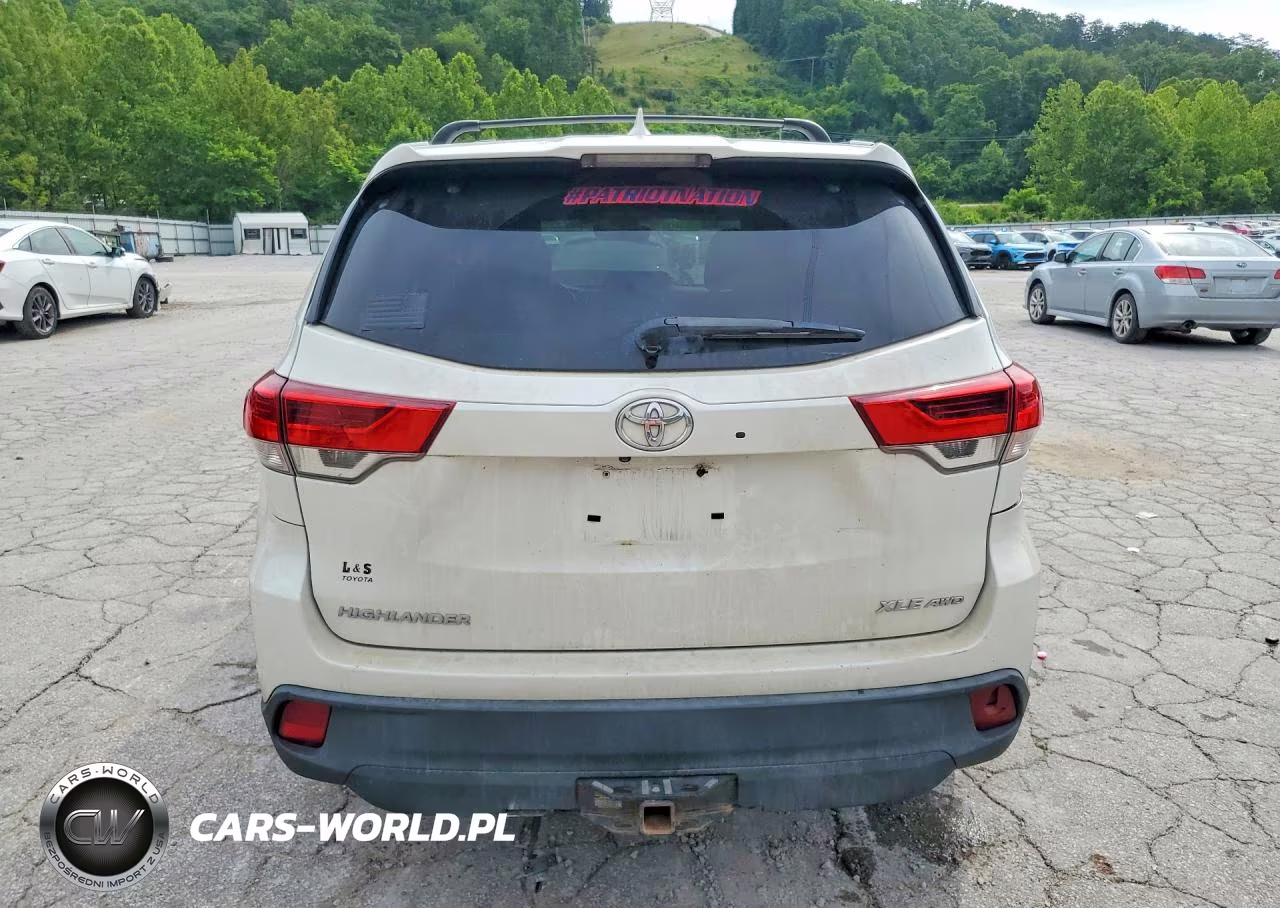 2017 Toyota Highlander Xle VIN:5TDJZRFH2HS365509 - 6