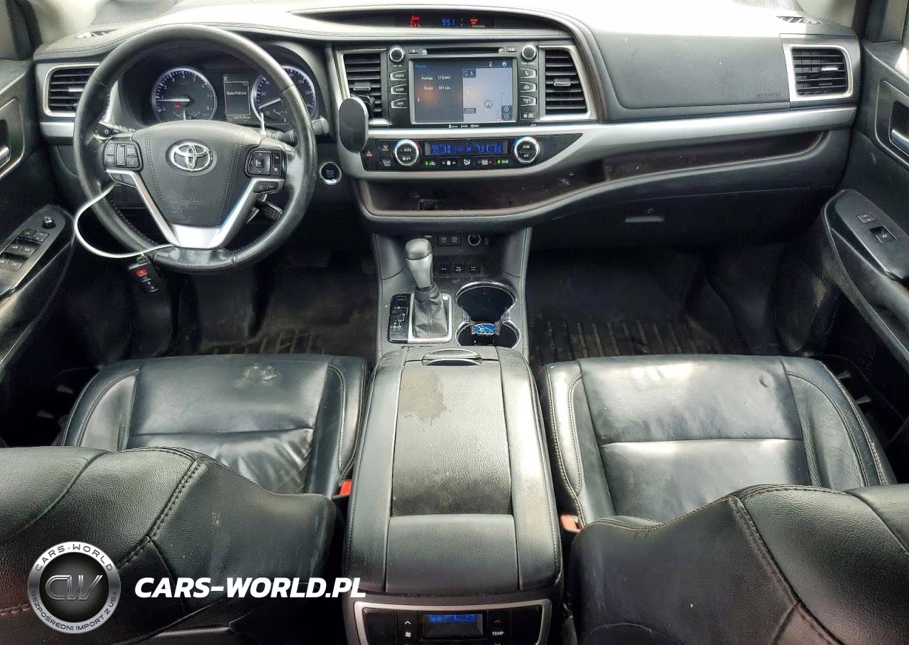 2017 Toyota Highlander Xle VIN:5TDJZRFH2HS365509 - 8