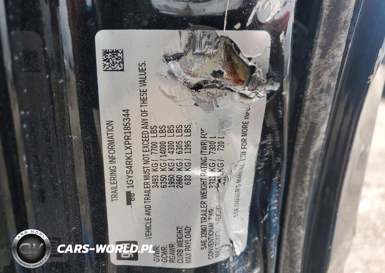2023 Cadillac Escalade Esv Sport Platinum VIN:1GYS4RKLXPR185344 - 12