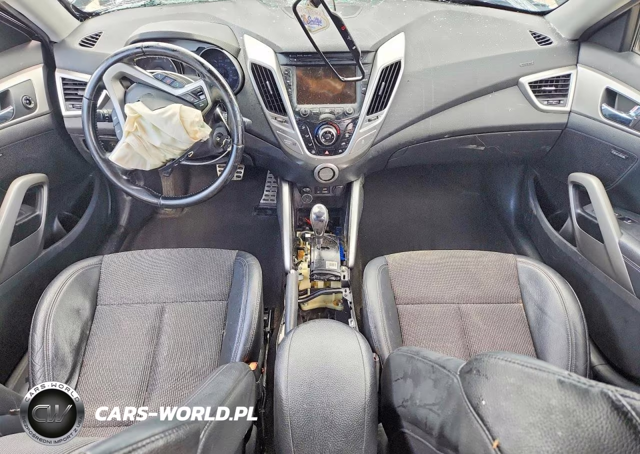 2015 Hyundai Veloster Base VIN:KMHTC6AD8FU234022 - 8