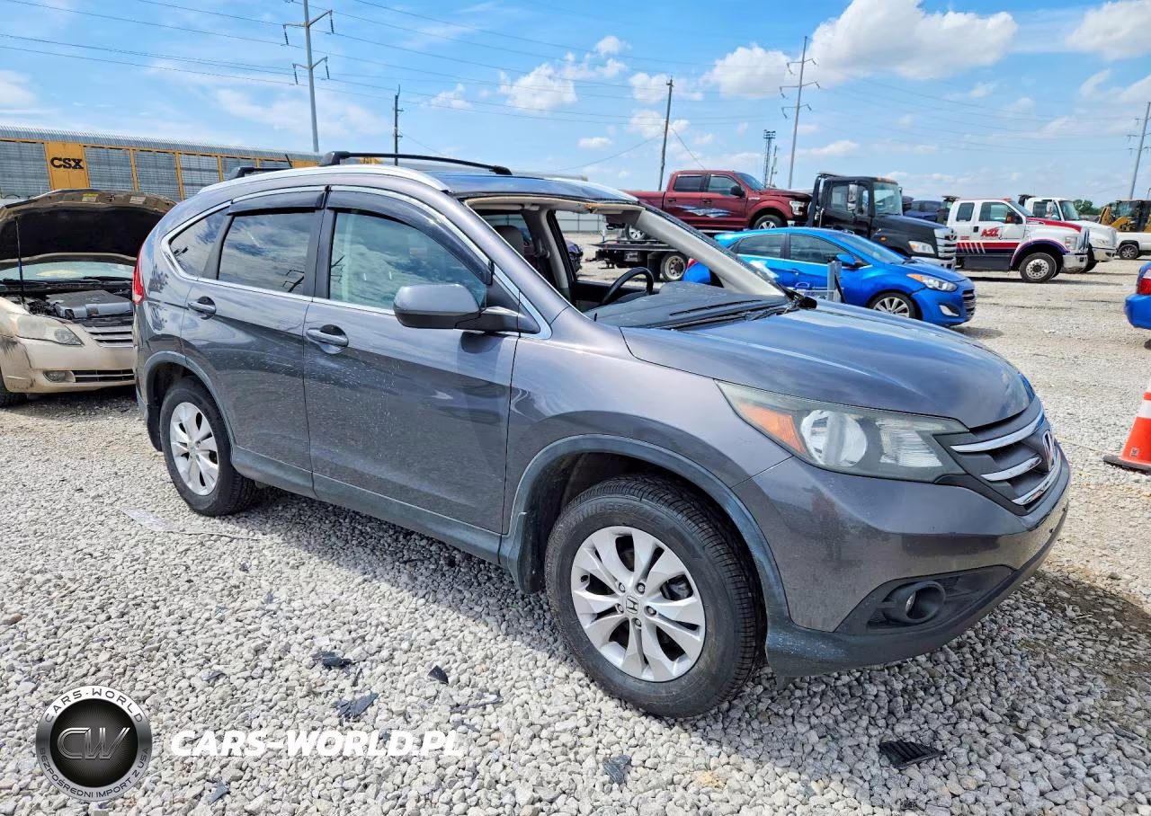 2014 Honda Cr-V Exl VIN:2HKRM4H73EH612840 - 4