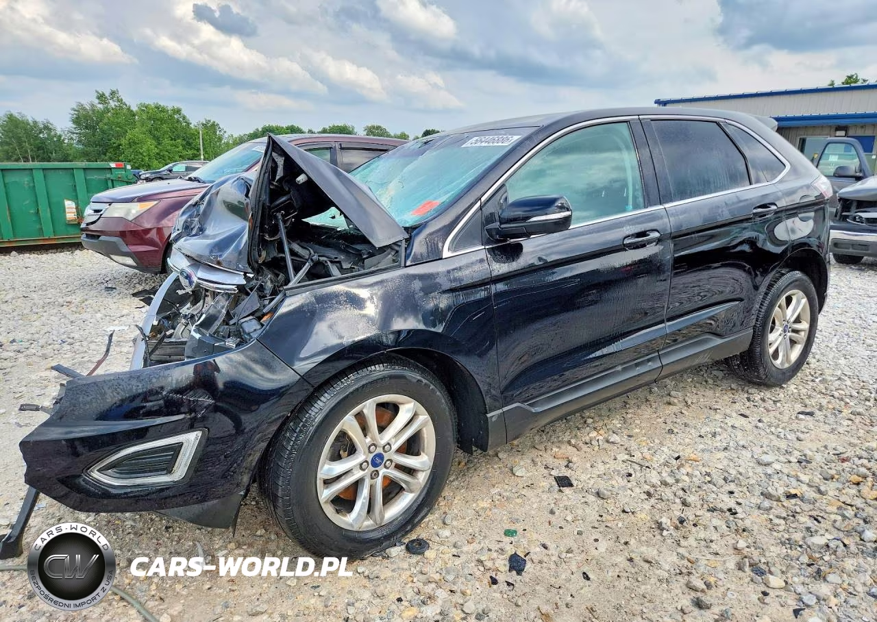 2017 Ford Edge Sel VIN:2FMPK4J94HBC68309 - 1