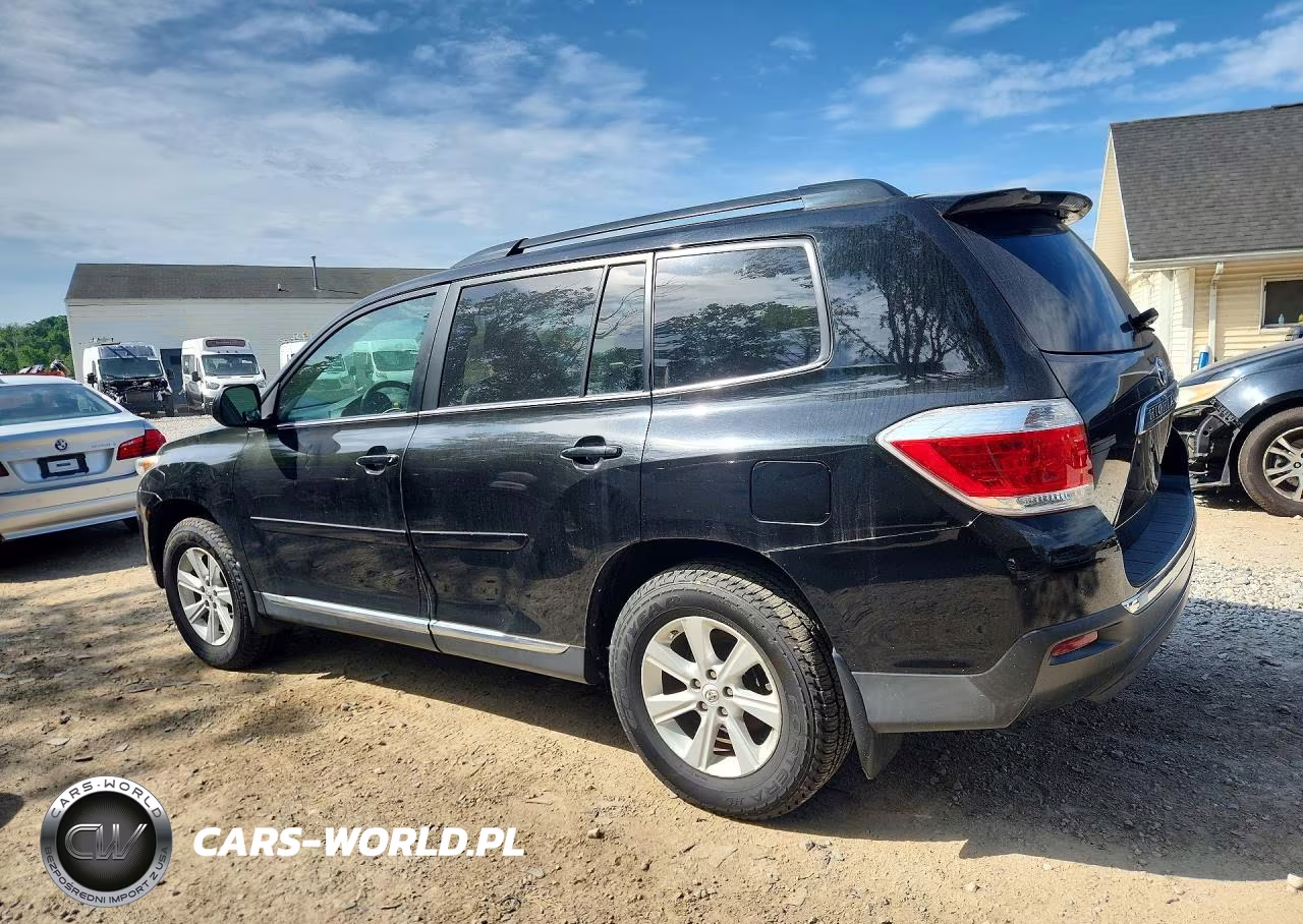 2013 Toyota Highlander Se VIN:5TDBK3EH4DS186387 - 2