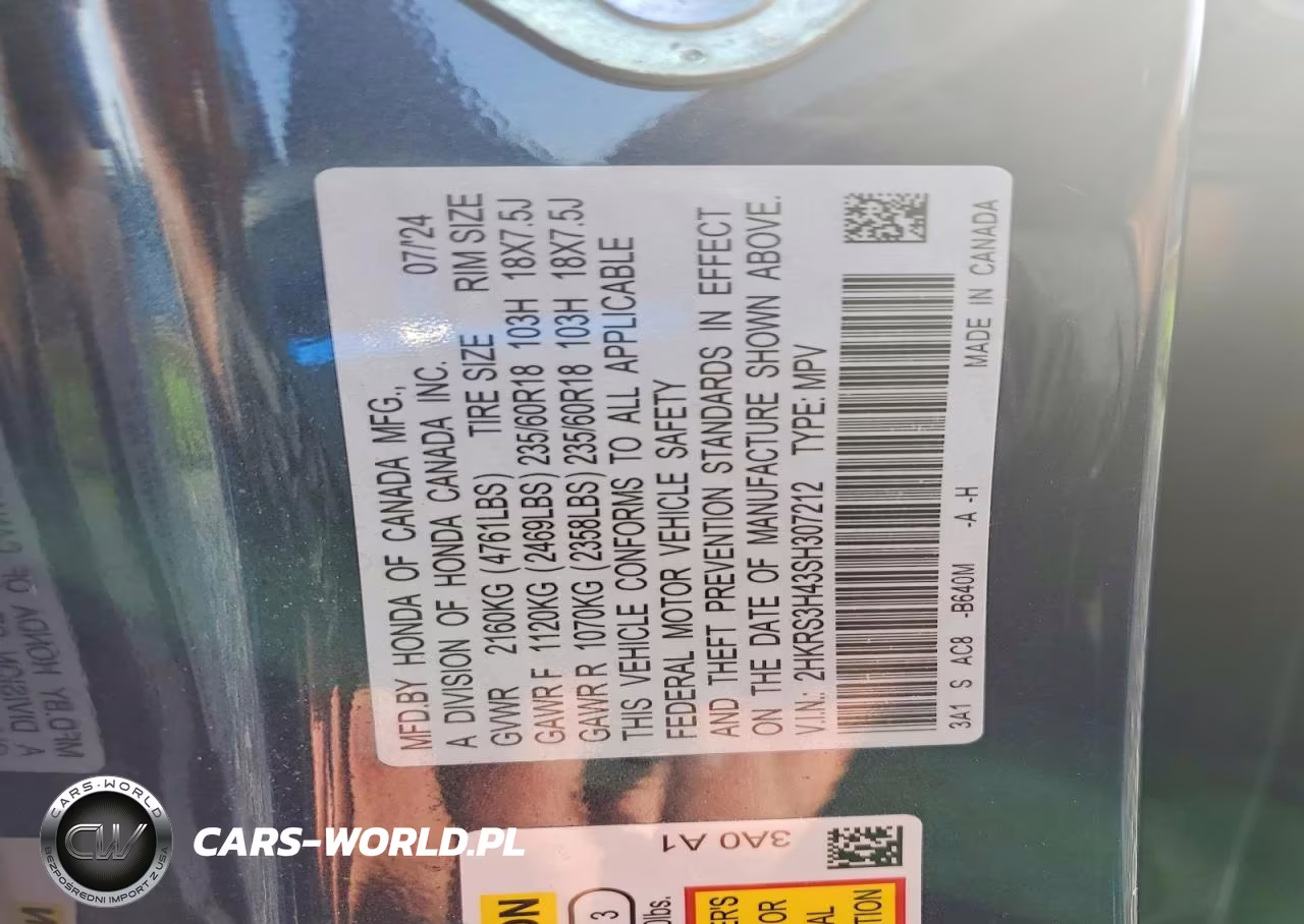 2025 Honda Cr-V Ex VIN:2HKRS3H43SH307212 - 13