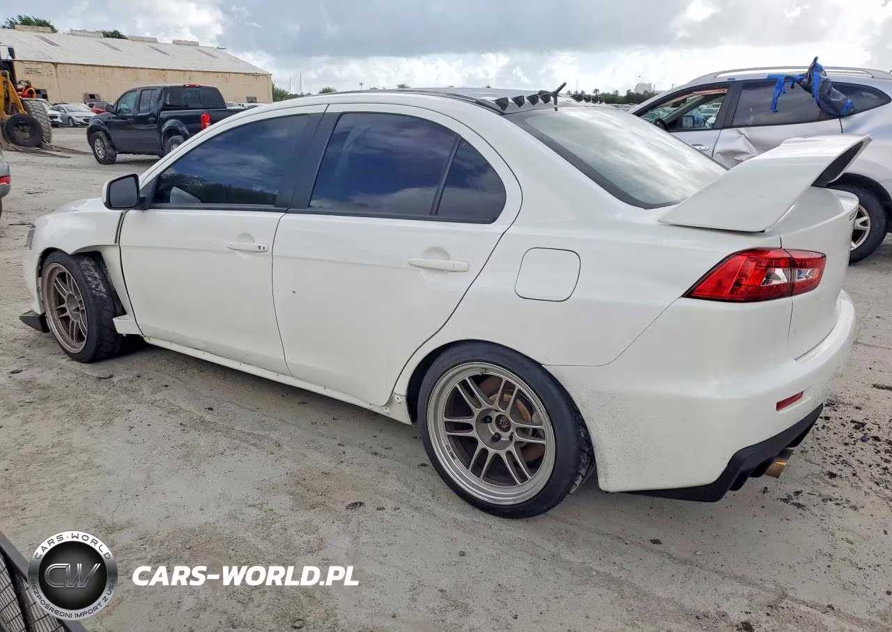 2014 Mitsubishi Lancer Evolution Gsr VIN:JA32W8FVXEU021204 - 2
