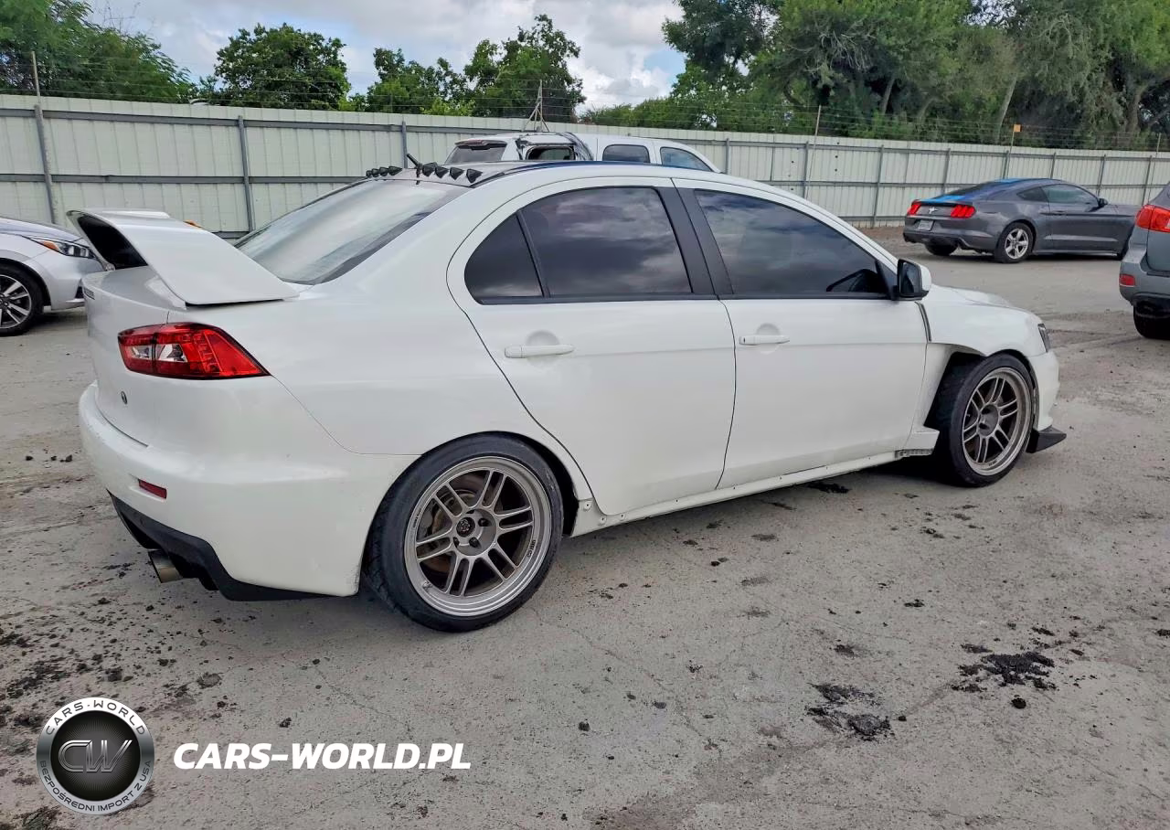 2014 Mitsubishi Lancer Evolution Gsr VIN:JA32W8FVXEU021204 - 3