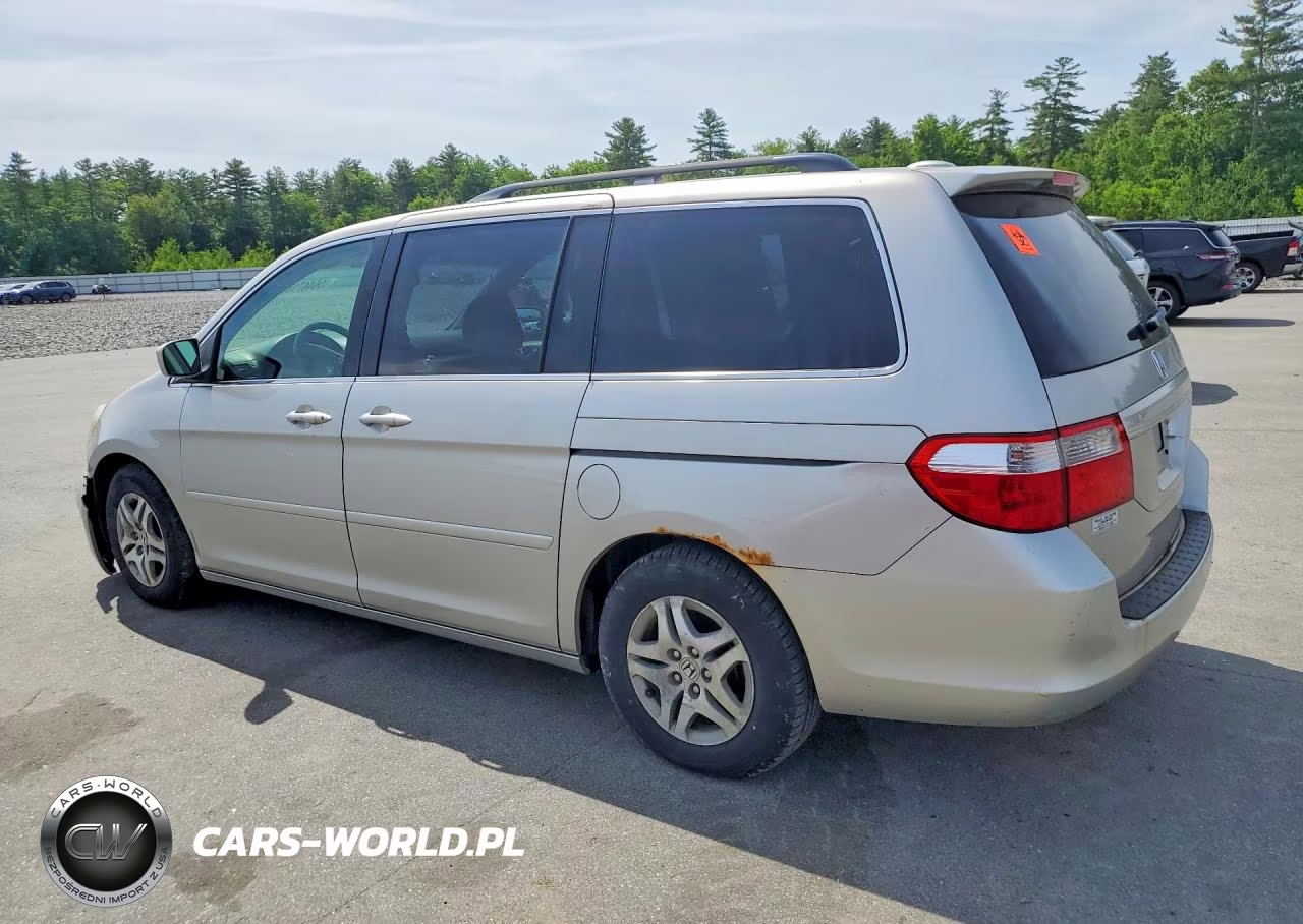 2005 Honda Odyssey Exl VIN:5FNRL38735B135791 - 2
