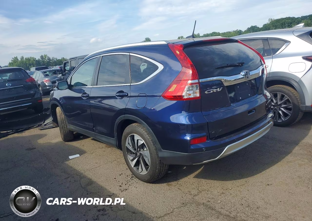 2016 Honda Cr-V Touring VIN:5J6RM4H9XGL016862 - 2