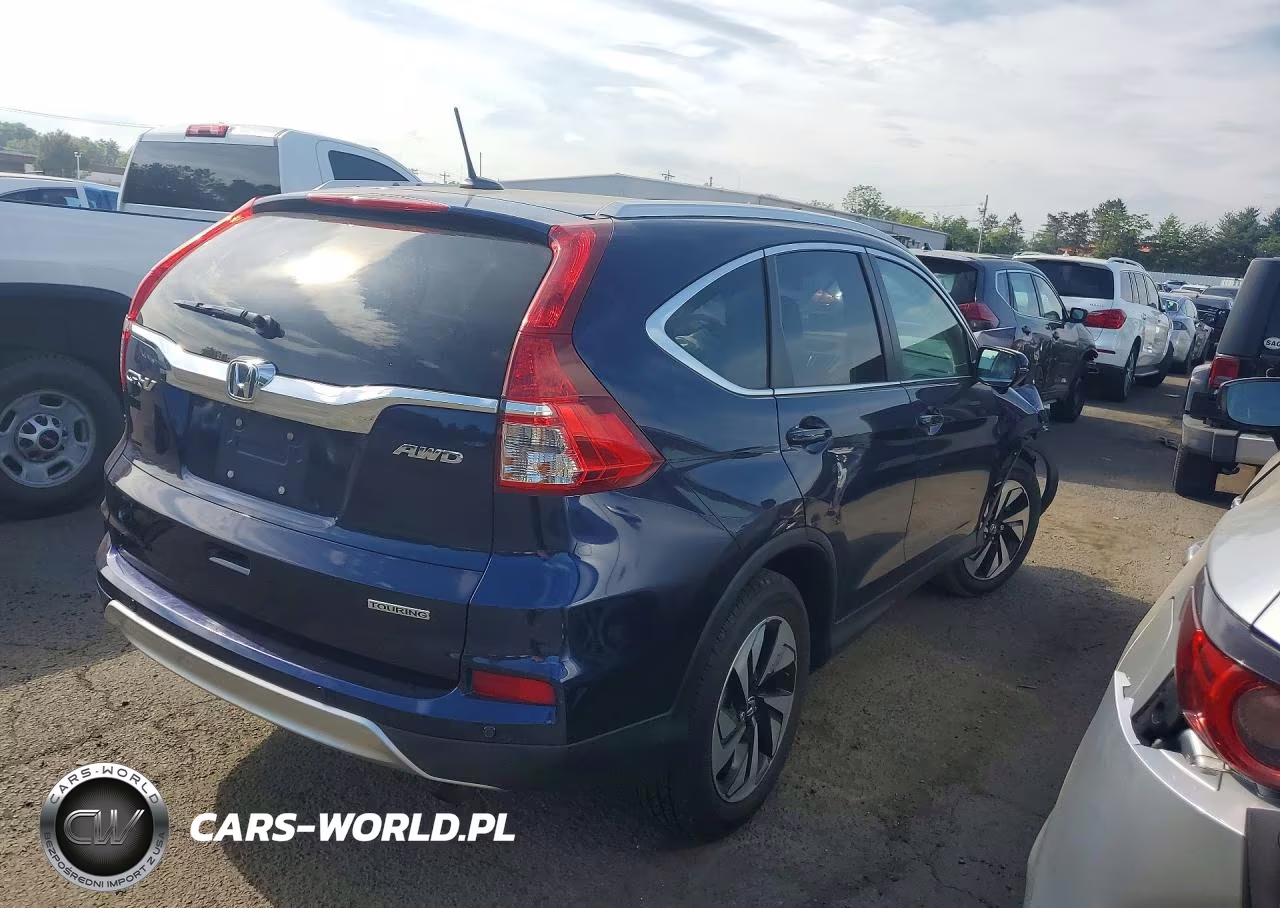 2016 Honda Cr-V Touring VIN:5J6RM4H9XGL016862 - 3
