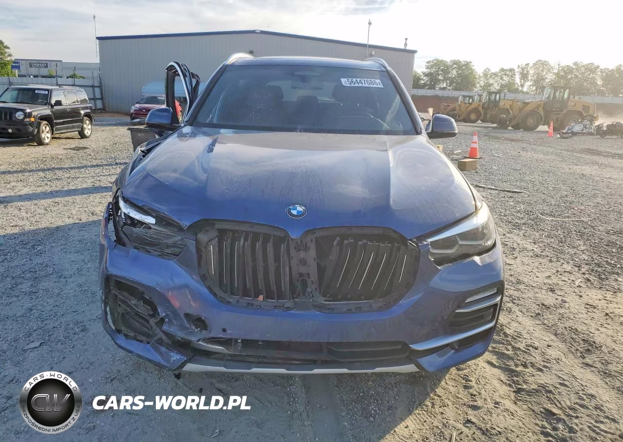 2021 BMW X5 xDrive40I VIN:5UXCR6C02M9H40153 - 5