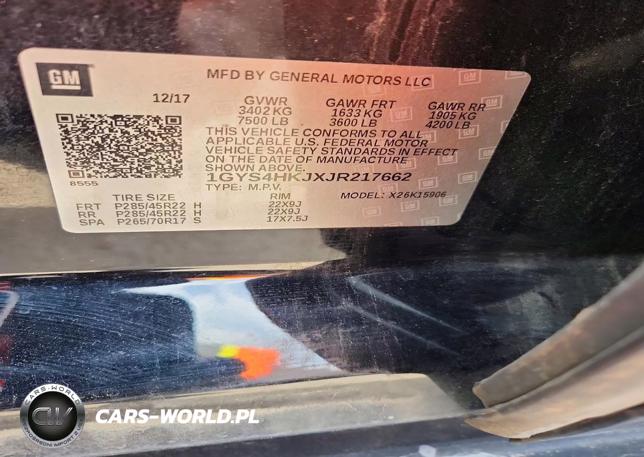 2018 Cadillac Escalade Esv Luxury VIN:1GYS4HKJXJR217662 - 13