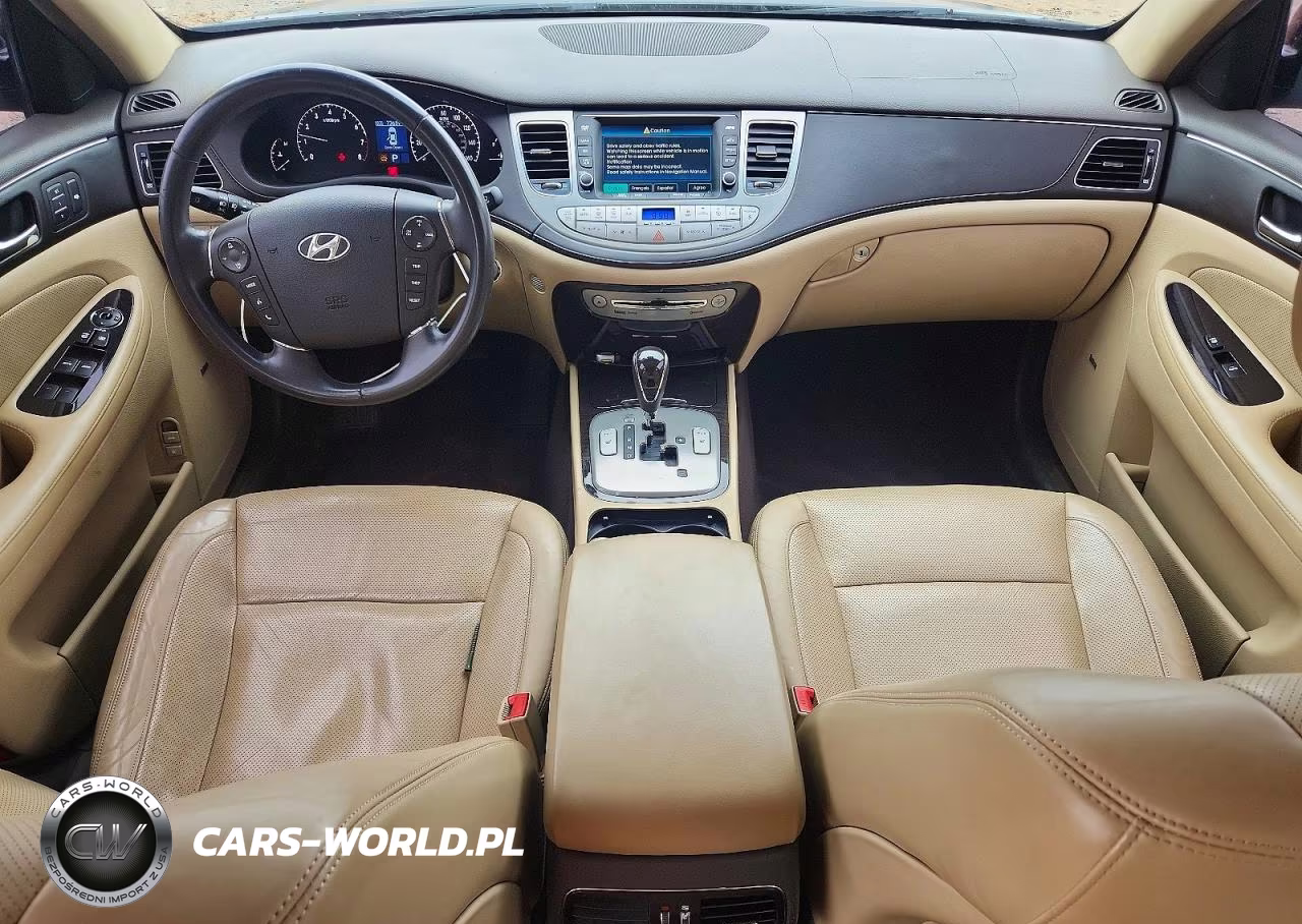 2011 Hyundai Genesis 3.8L VIN:KMHGC4DE3BU135063 - 8