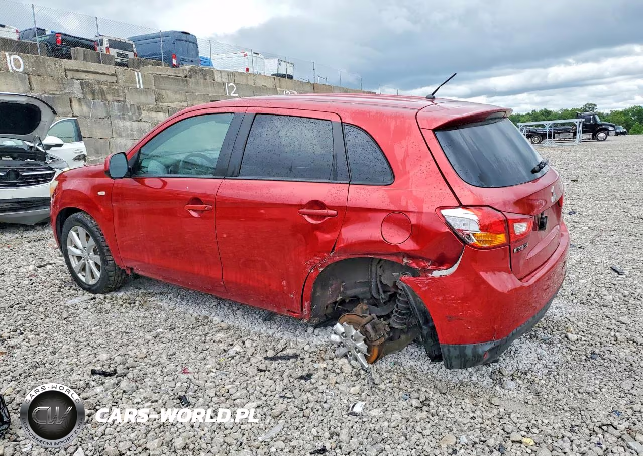 2014 Mitsubishi Outlander Sport Es VIN:4A4AR3AU7EE007219 - 2