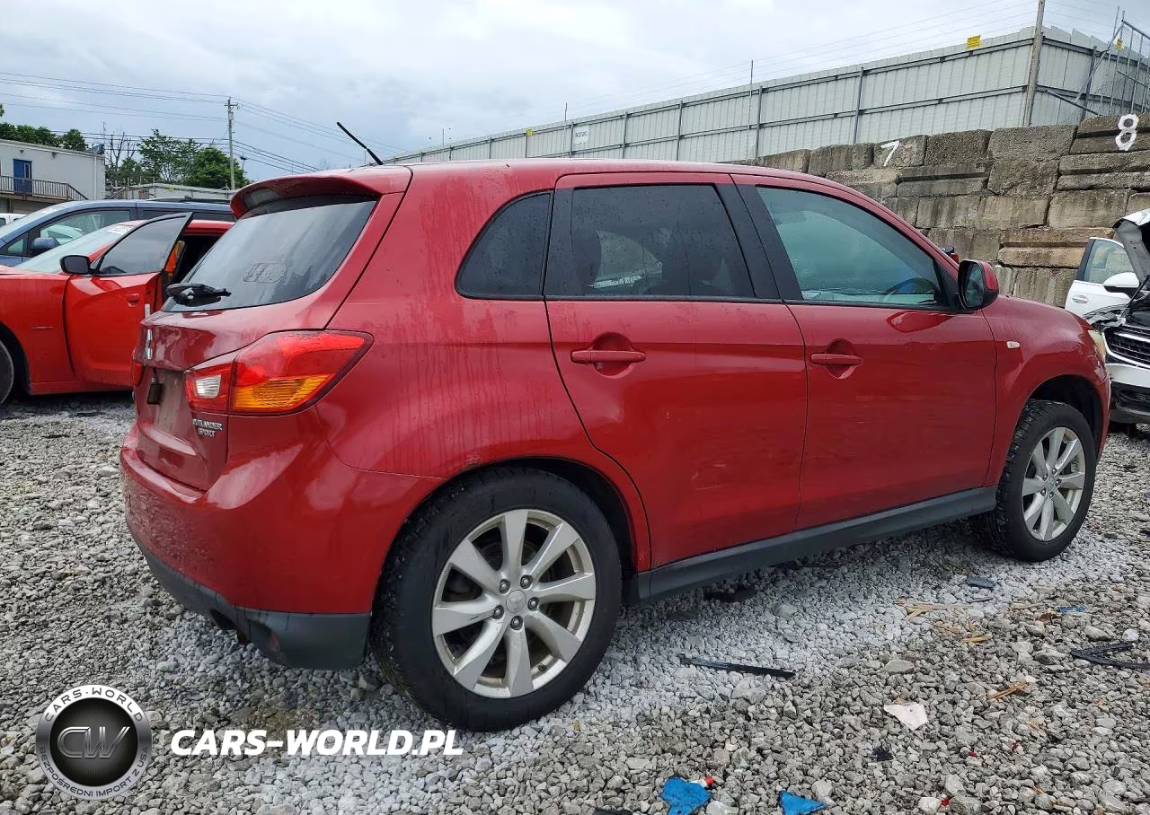 2014 Mitsubishi Outlander Sport Es VIN:4A4AR3AU7EE007219 - 3