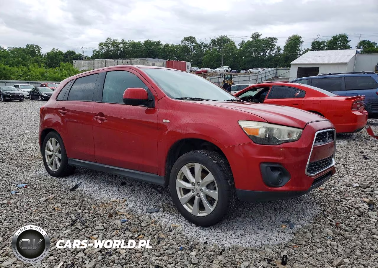 2014 Mitsubishi Outlander Sport Es VIN:4A4AR3AU7EE007219 - 4