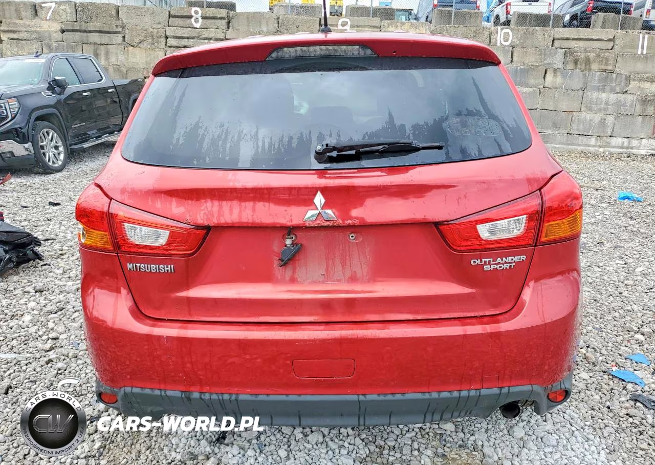 2014 Mitsubishi Outlander Sport Es VIN:4A4AR3AU7EE007219 - 6