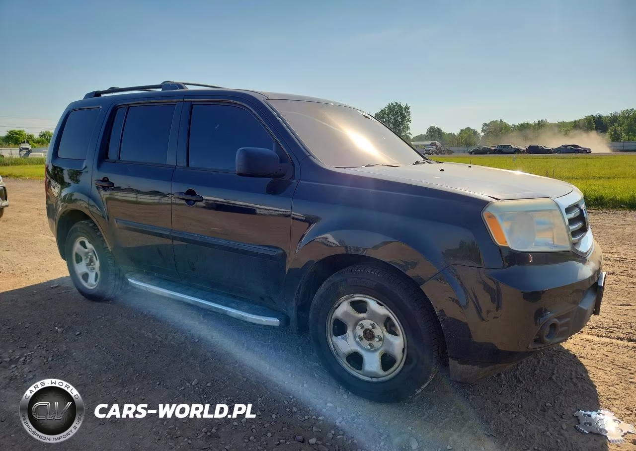 2012 Honda Pilot Lx VIN:5FNYF4H21CB017698 - 4