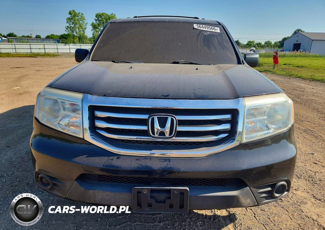 2012 Honda Pilot Lx VIN:5FNYF4H21CB017698 - 5
