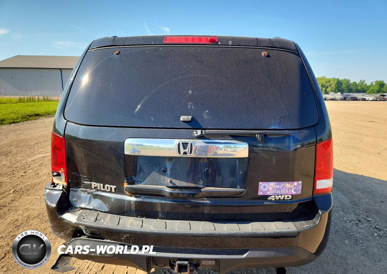 2012 Honda Pilot Lx VIN:5FNYF4H21CB017698 - 6