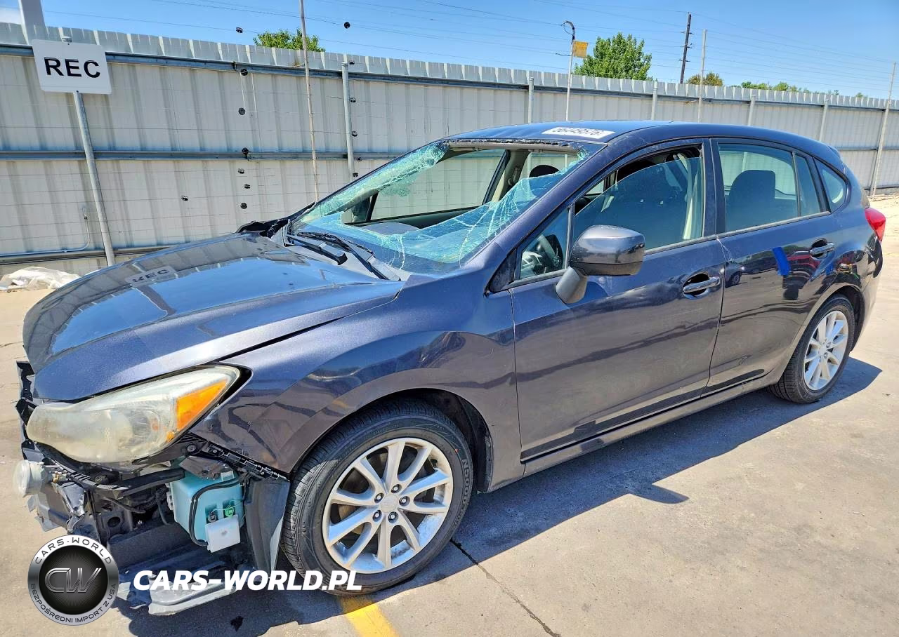 2012 Subaru Impreza Premium VIN:JF1GPAC6XCH206096 - 1