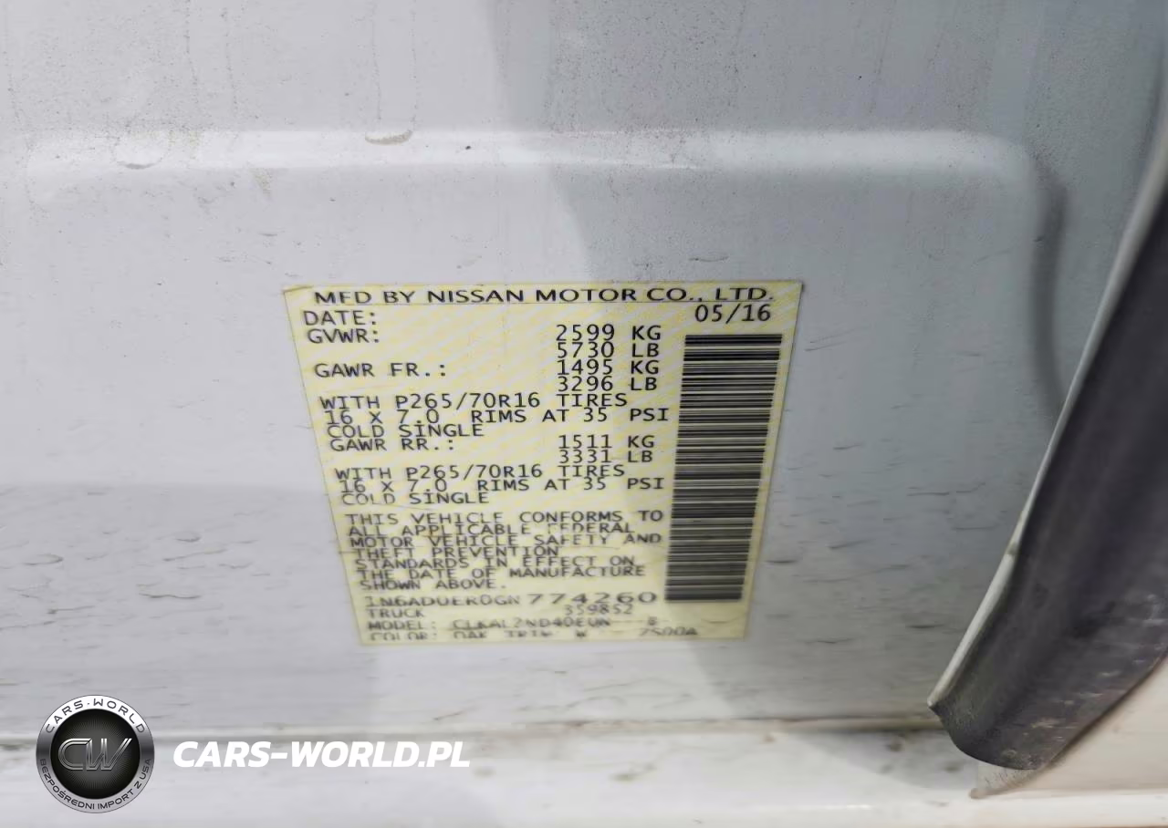 2016 Nissan Frontier Sv VIN:1N6AD0ER0GN774260 - 12