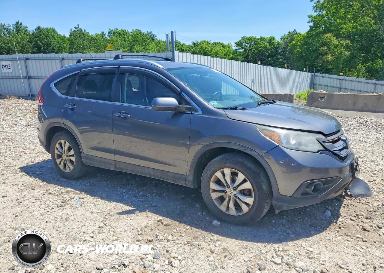 2013 Honda Cr-V Exl VIN:2HKRM4H7XDH610954 - 4
