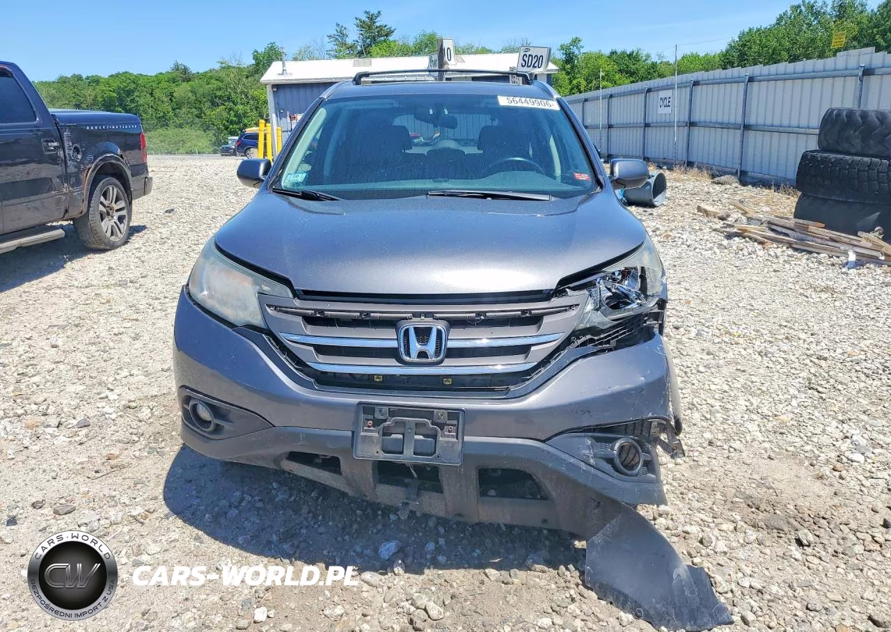 2013 Honda Cr-V Exl VIN:2HKRM4H7XDH610954 - 5