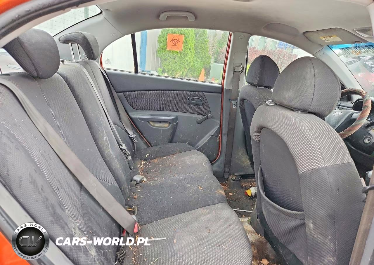 2008 Kia Rio Base VIN:KNADE123286342491 - 10