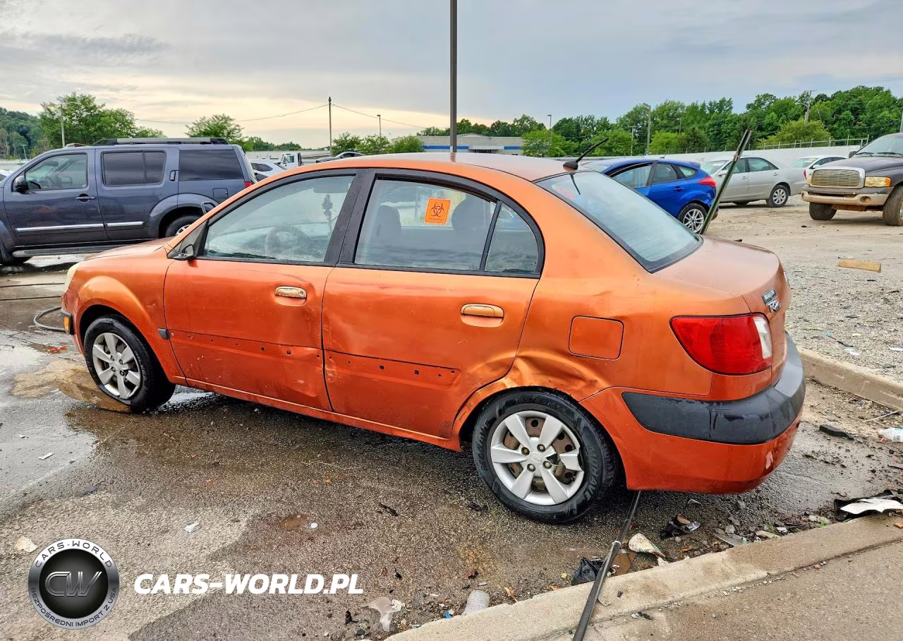2008 Kia Rio Base VIN:KNADE123286342491 - 2
