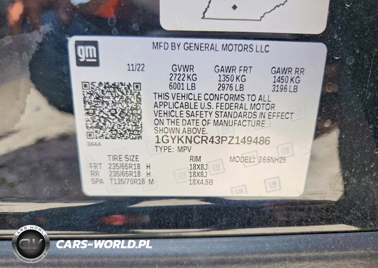 2023 Cadillac Xt5 Premium Luxury VIN:1GYKNCR43PZ149486 - 14