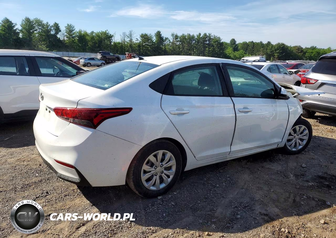 2022 Hyundai Accent Se VIN:3KPC24A69NE177081 - 3
