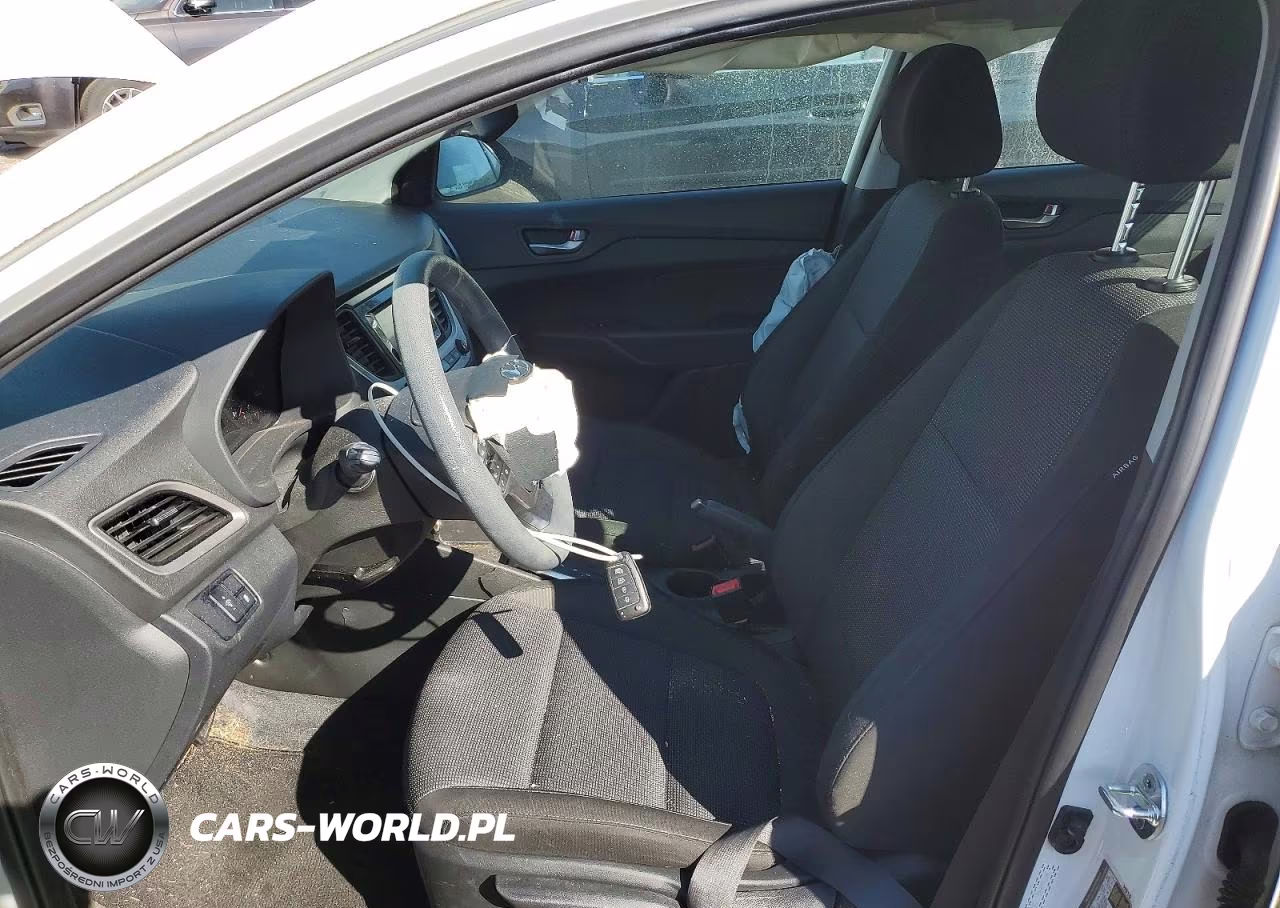 2022 Hyundai Accent Se VIN:3KPC24A69NE177081 - 7