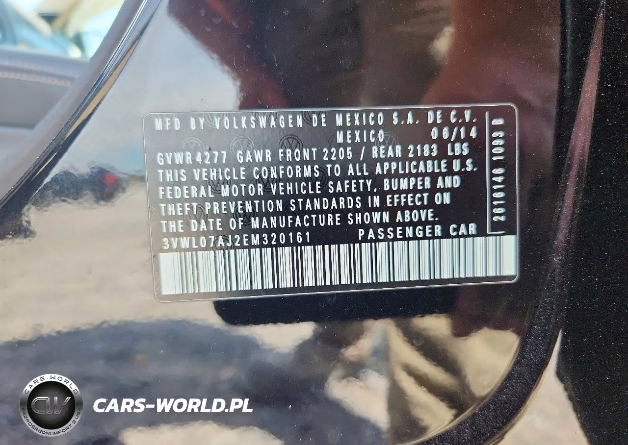 2014 Volkswagen Jetta Sel VIN:3VWL07AJ2EM320161 - 13
