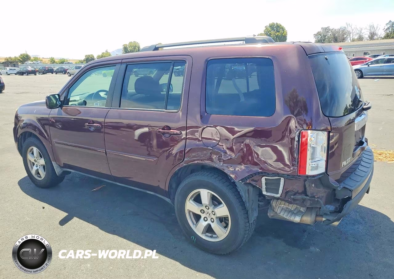 2009 Honda Pilot Ex VIN:5FNYF48499B043007 - 2