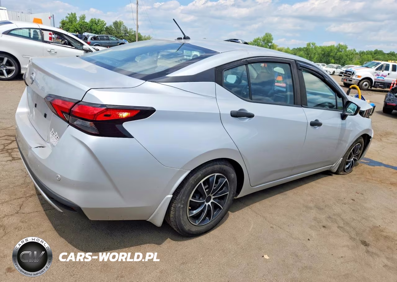 2020 Nissan Versa S VIN:3N1CN8BV5LL801667 - 3
