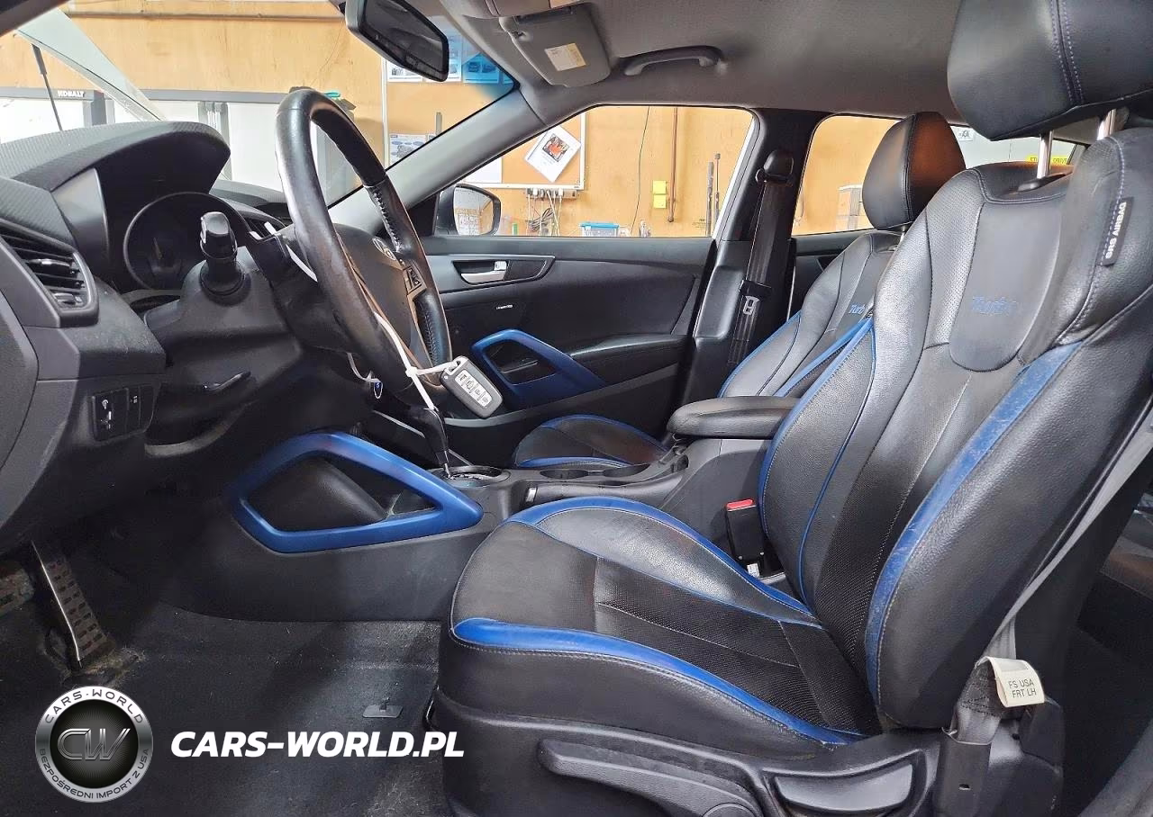 2013 Hyundai Veloster Turbo VIN:KMHTC6AE6DU084823 - 7