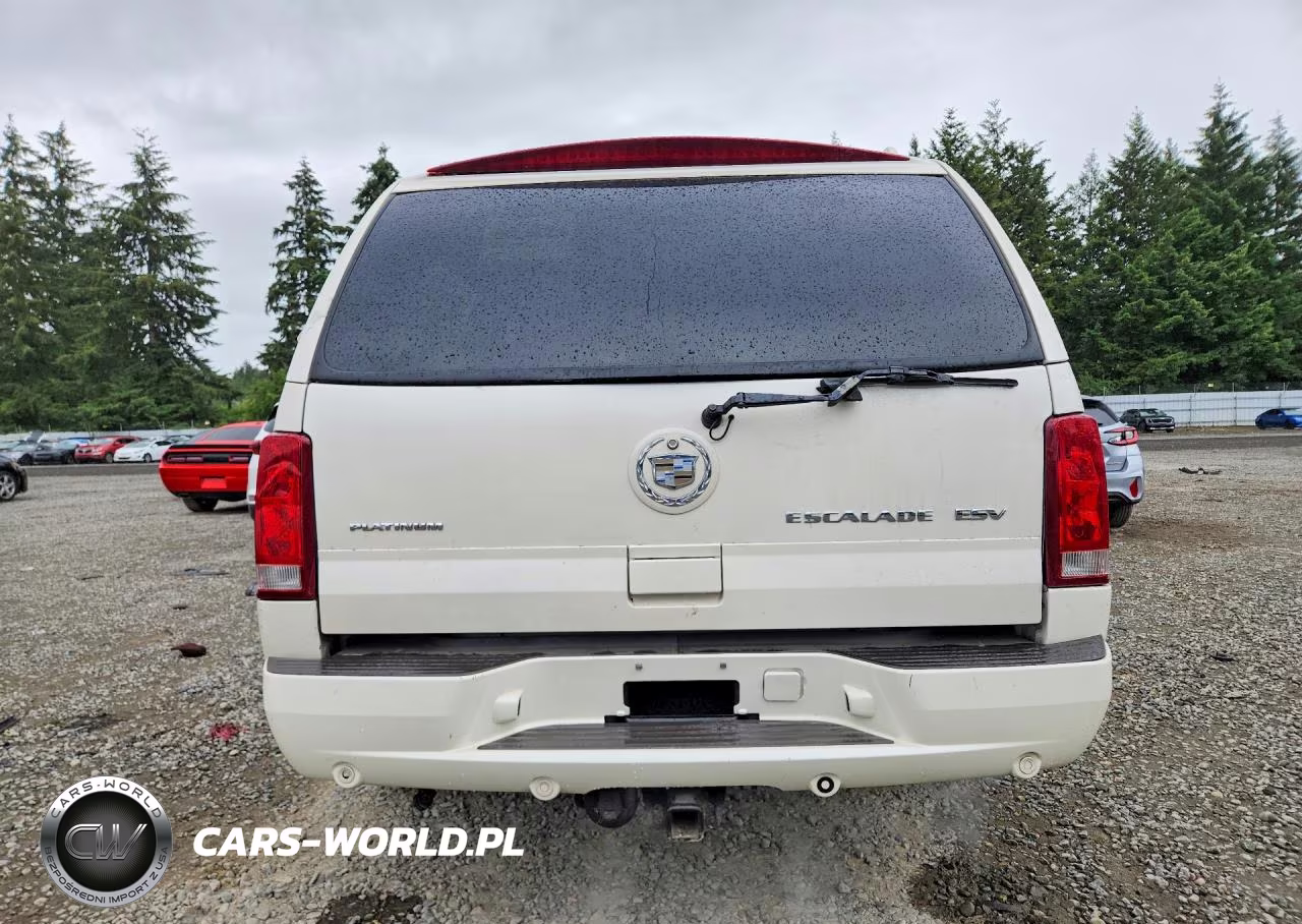 2004 Cadillac Escalade Esv VIN:3GYFK66N84G337893 - 6