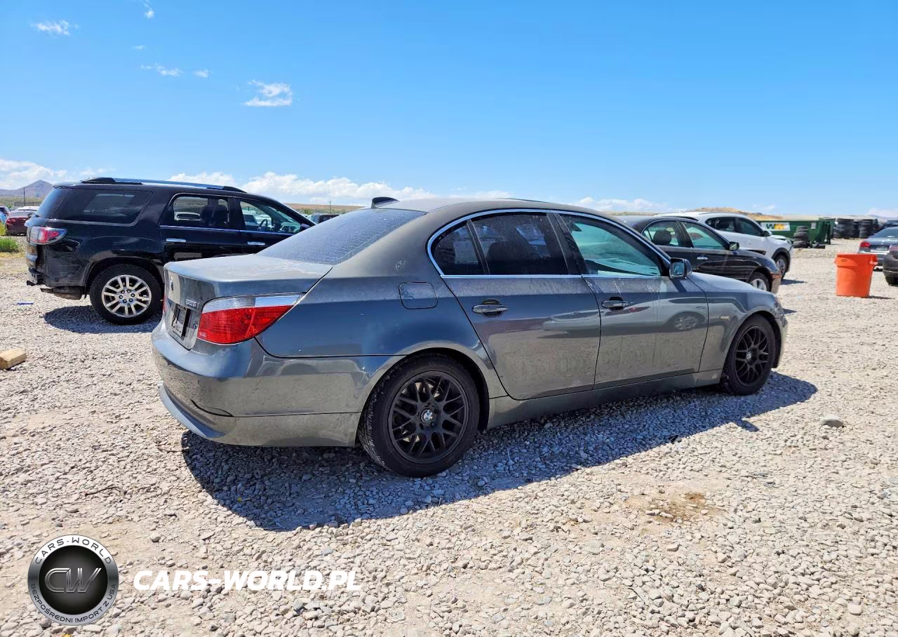 2006 BMW 525 I VIN:WBANE53586CK83800 - 3