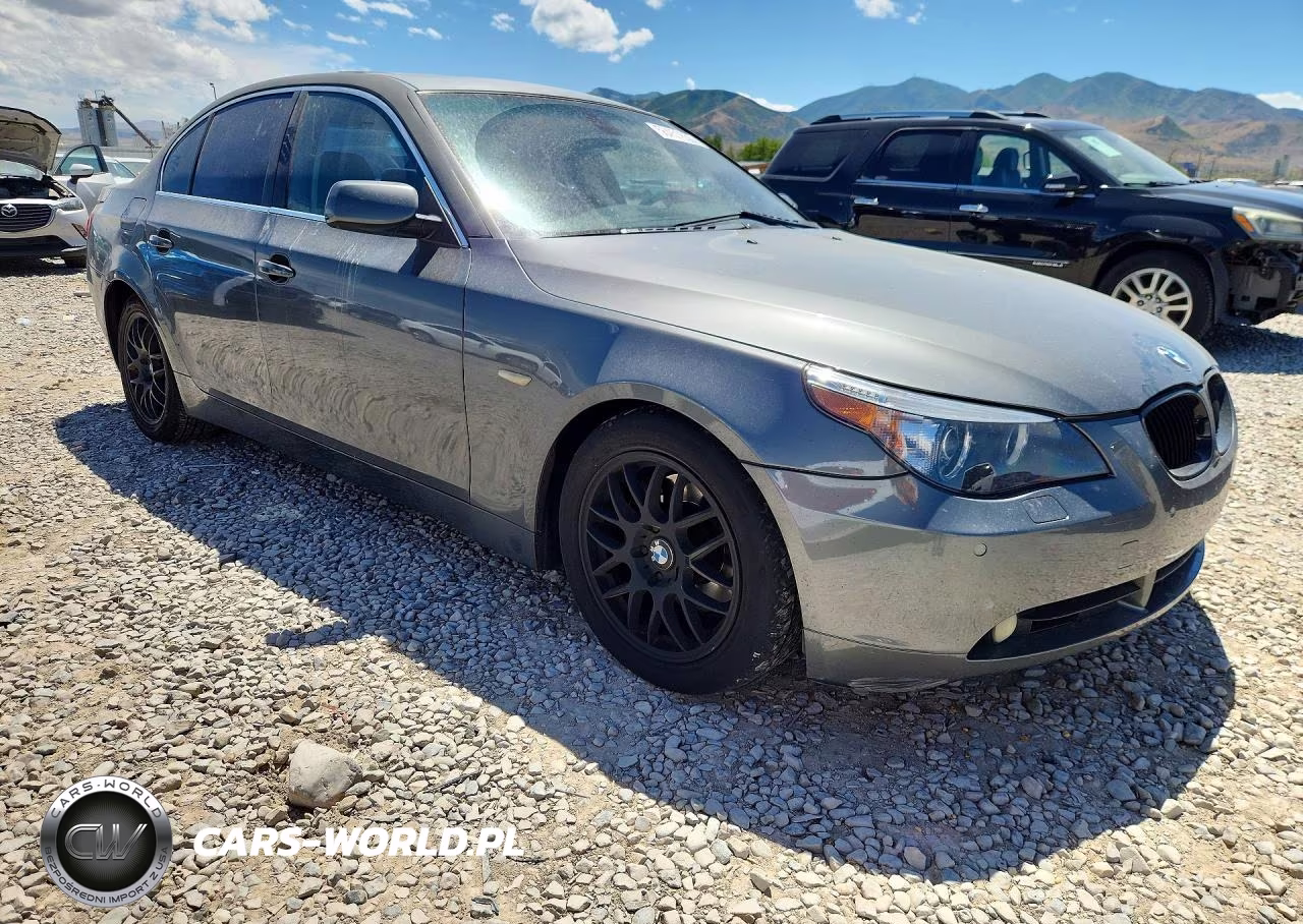 2006 BMW 525 I VIN:WBANE53586CK83800 - 4