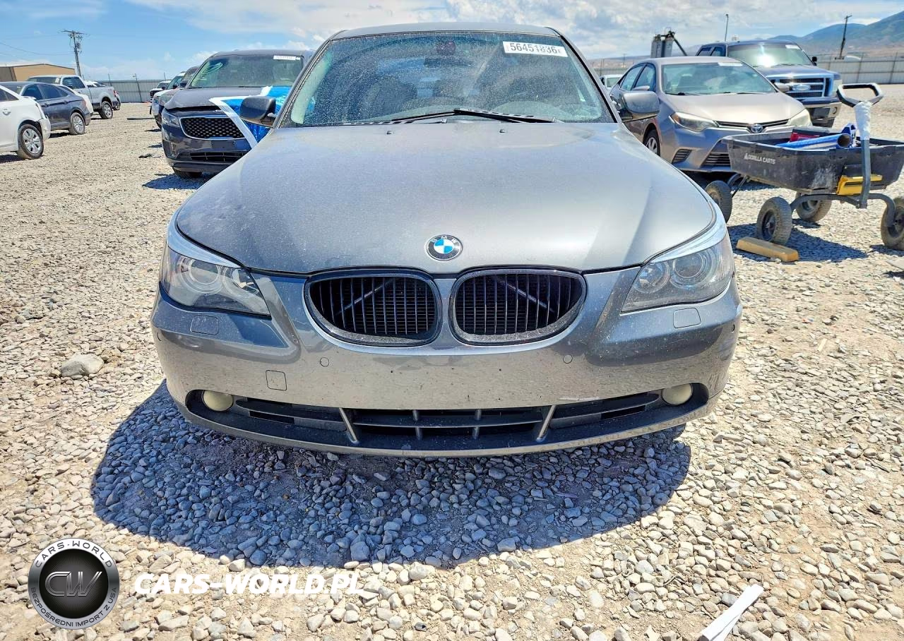 2006 BMW 525 I VIN:WBANE53586CK83800 - 5