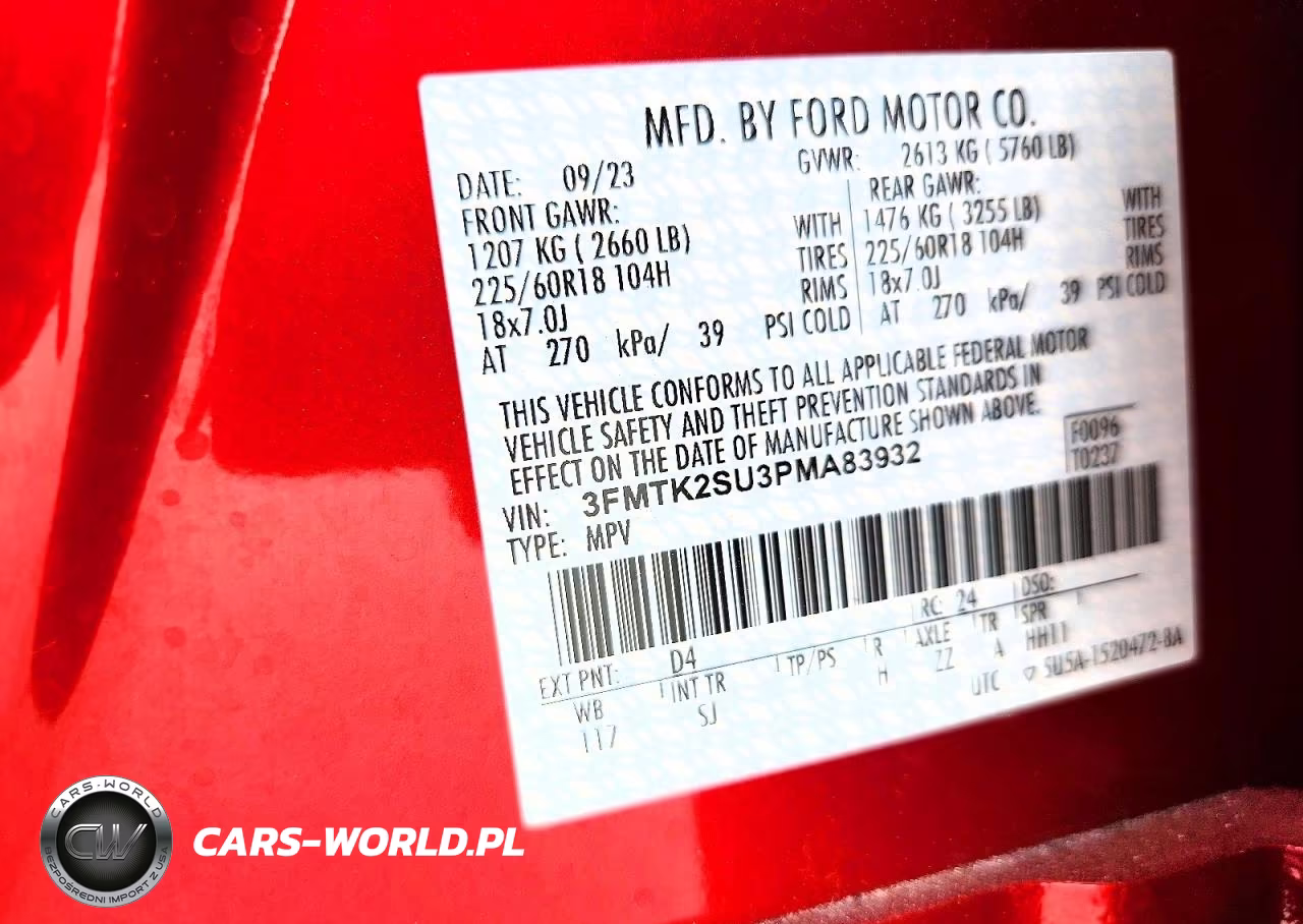 2023 Ford Mustang Mach-E California Route 1 VIN:3FMTK2SU3PMA83932 - 14