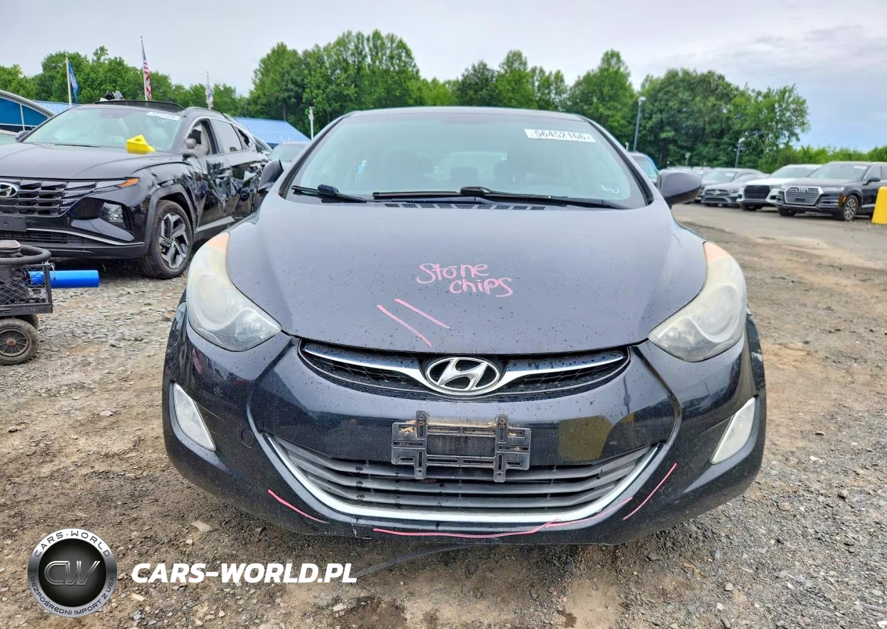 2013 Hyundai Elantra Gls VIN:5NPDH4AE8DH232043 - 5
