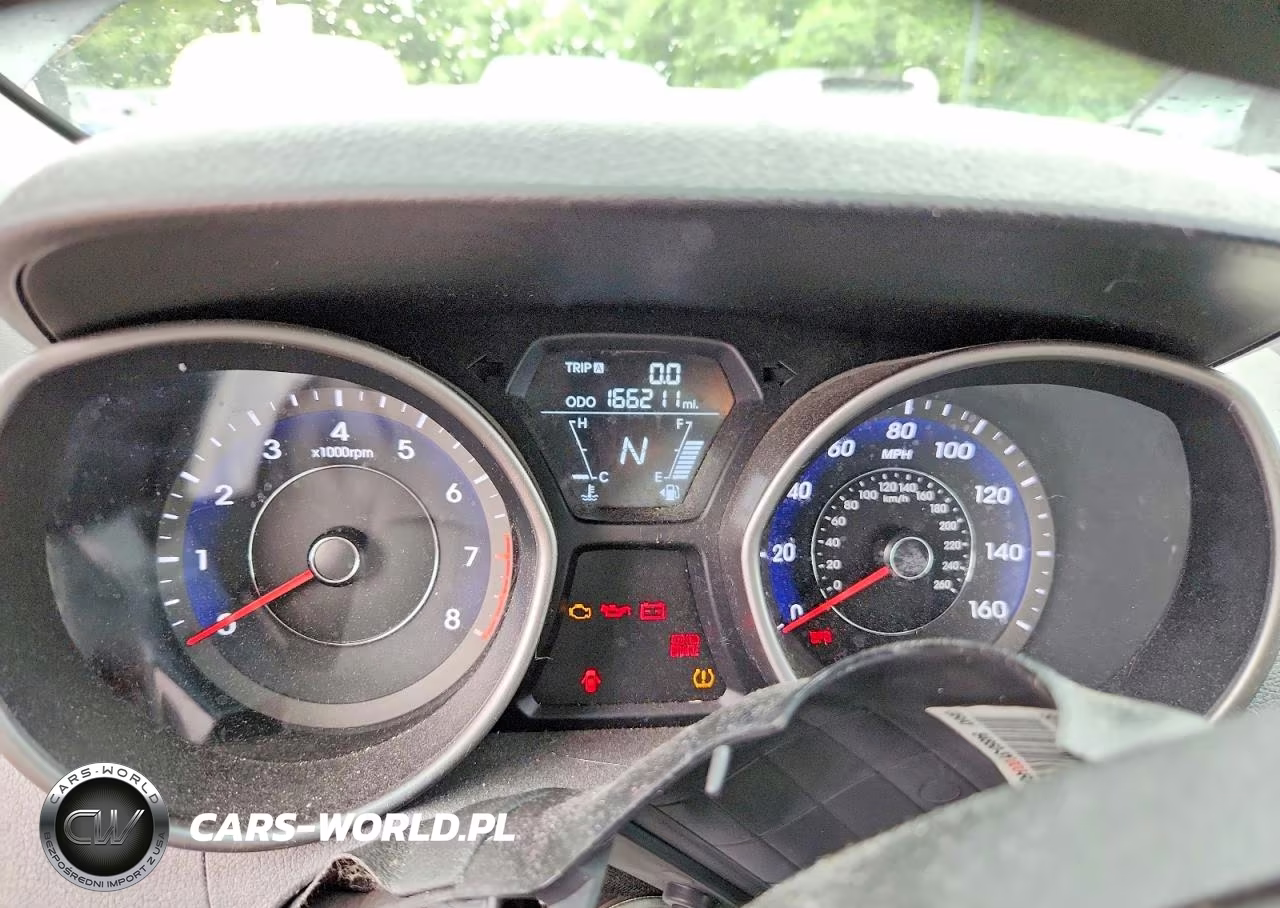 2013 Hyundai Elantra Gls VIN:5NPDH4AE8DH232043 - 9