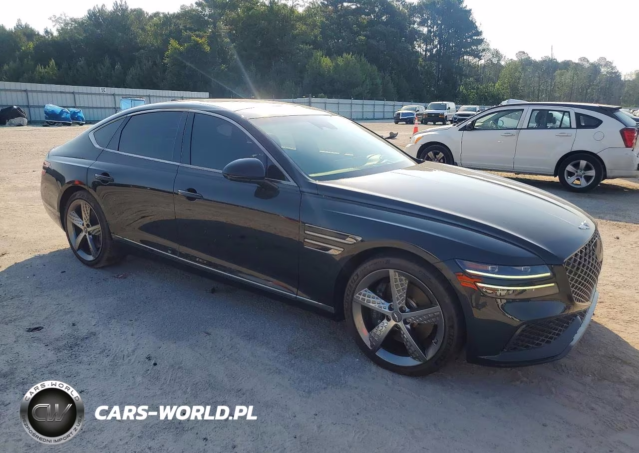2023 Genesis G80 3.5T Sport VIN:KMTGB4SD0PU185283 - 4