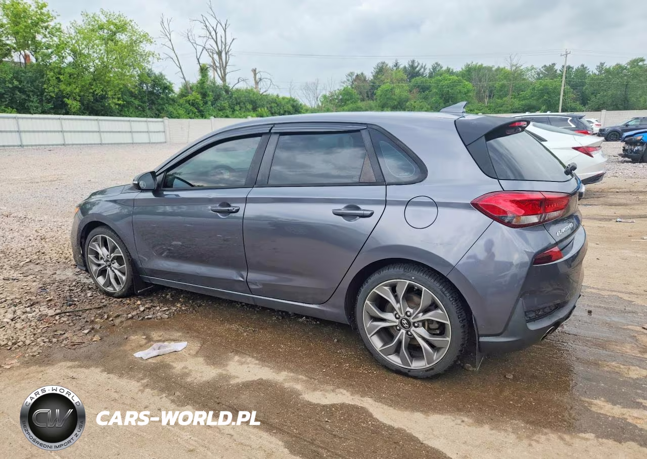 2019 Hyundai Elantra Gt N Line VIN:KMHH55LC5KU092432 - 2