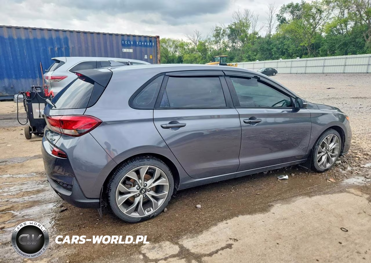 2019 Hyundai Elantra Gt N Line VIN:KMHH55LC5KU092432 - 3