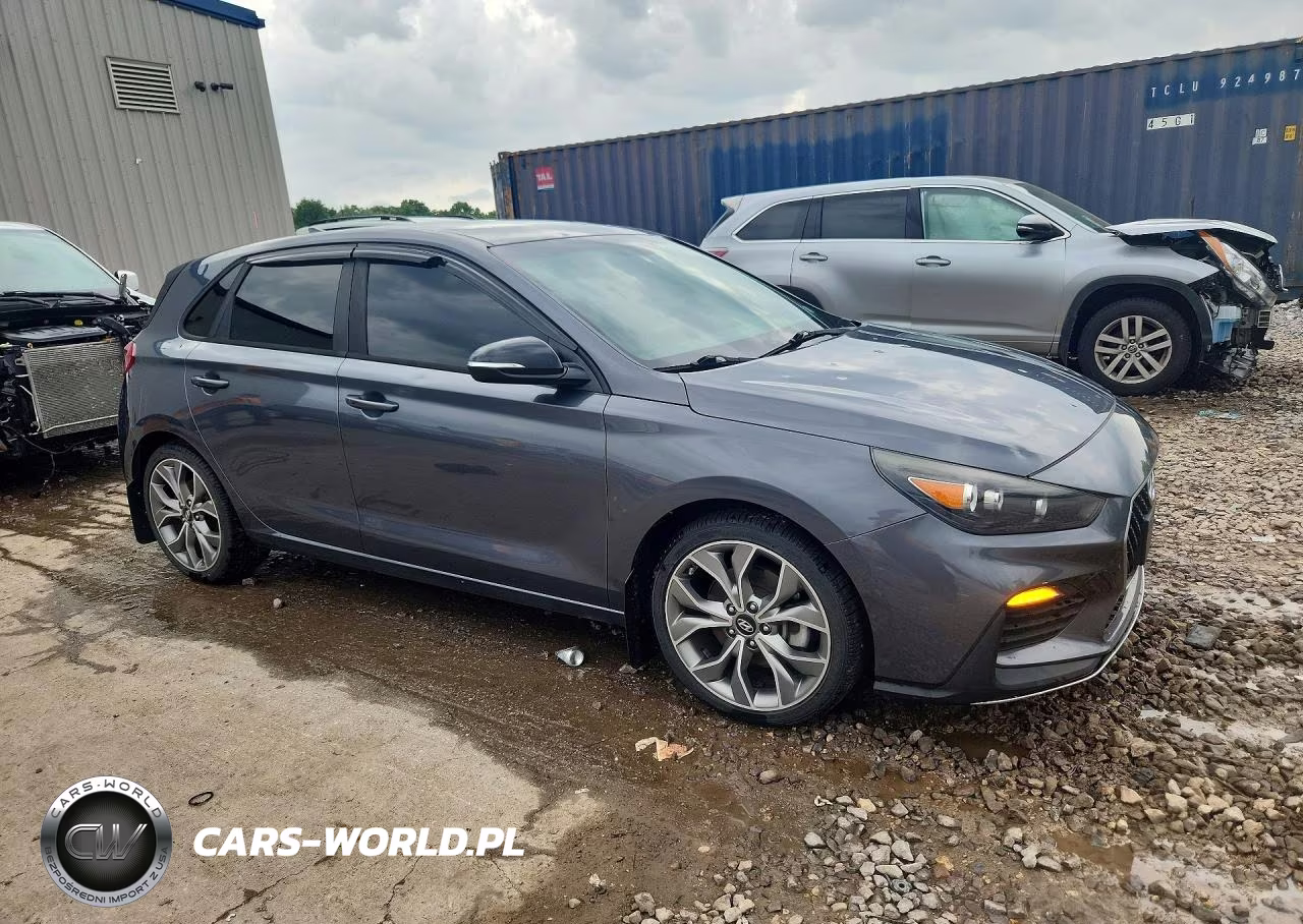 2019 Hyundai Elantra Gt N Line VIN:KMHH55LC5KU092432 - 4